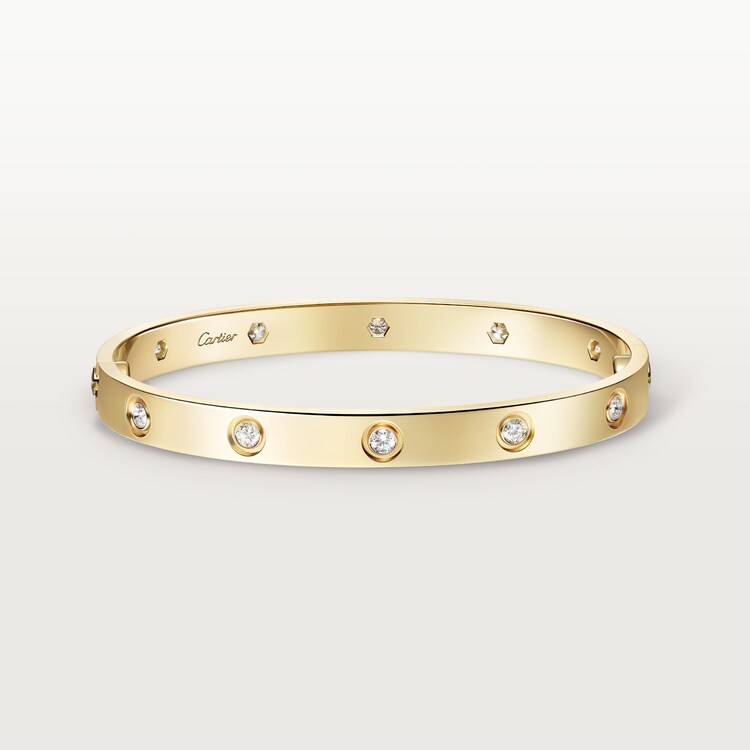 LOVE bracelet classic model 10 diamonds
