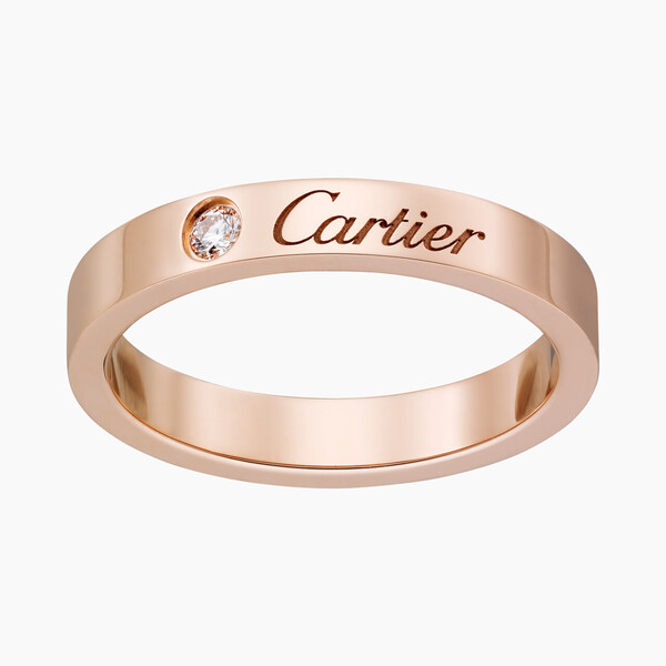 Обручальное кольцо C de Cartier