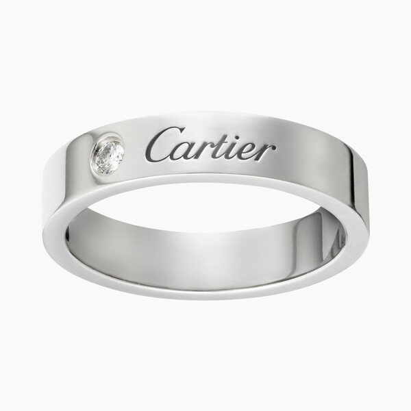 Обручальное кольцо C de Cartier