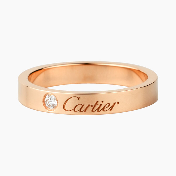Обручальное кольцо C de Cartier