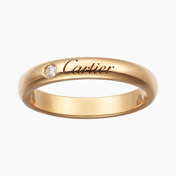 Обручальное кольцо C de Cartier