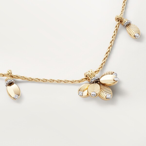 Длинное колье Grain de Café