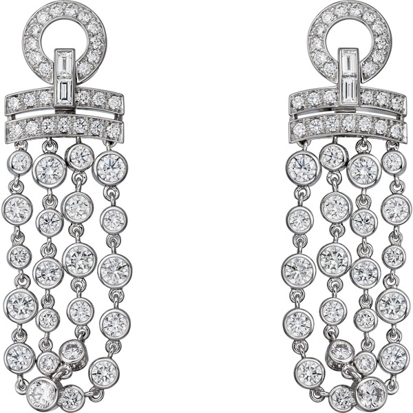 Серьги Pluie de Cartier