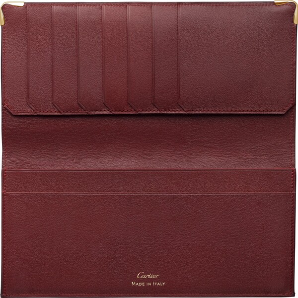 Бумажник стандартного размера Must de Cartier, объемные отделения