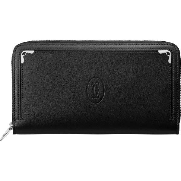 Бумажник стандартного размера на молнии Must de Cartier