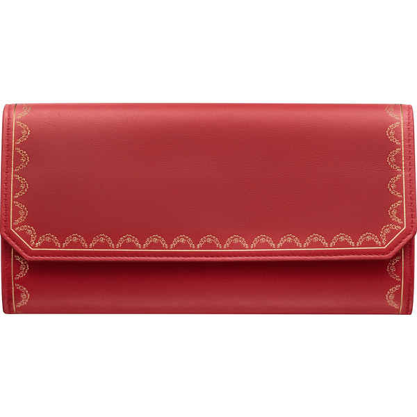 Бумажник стандартного размера с клапаном, Guirlande de Cartier