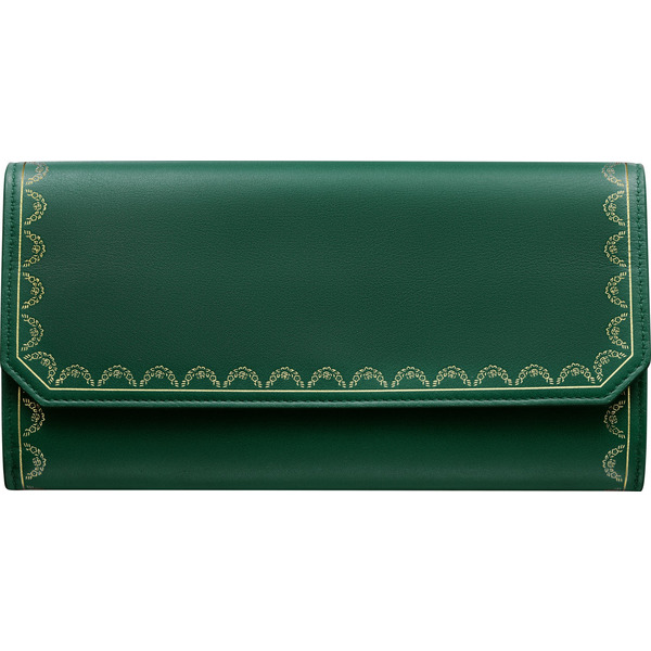 Бумажник стандартного размера с клапаном, Guirlande de Cartier