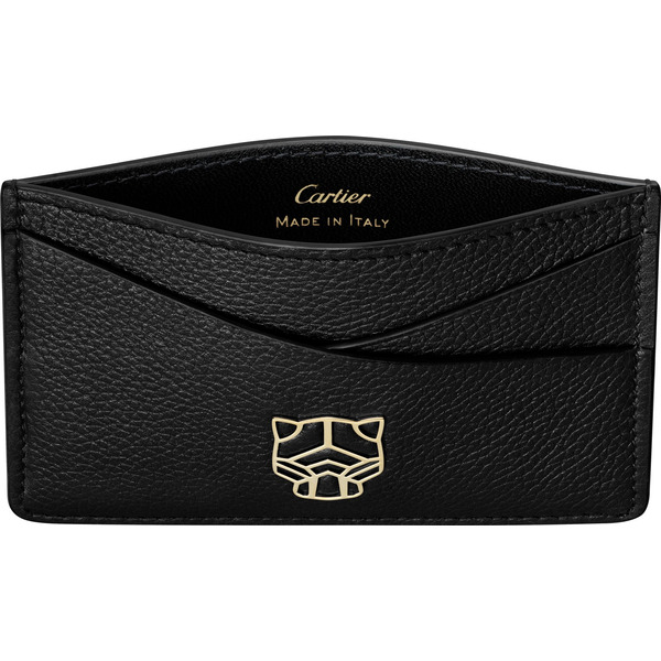 Кожаные аксессуары Panthère de Cartier, Футляр для кредитных карт
