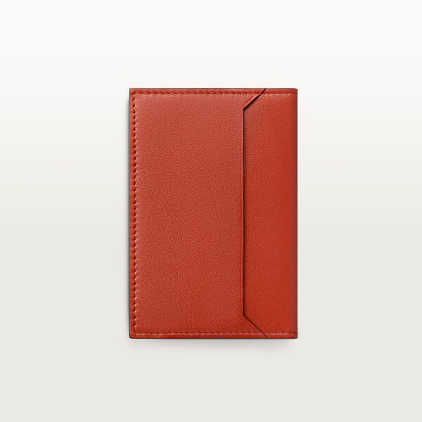 Кожаные аксессуары Must de Cartier, компактный бумажник