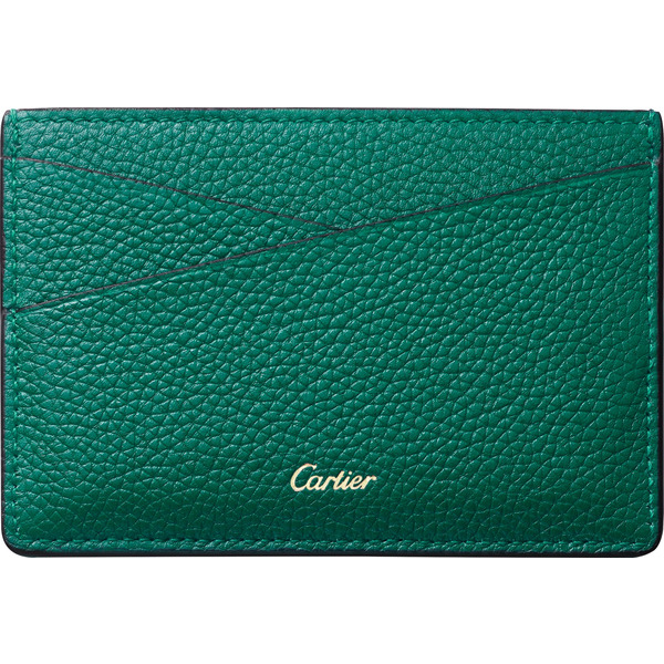 Кожаные аксессуары Panthère de Cartier, Футляр для визитных карт 