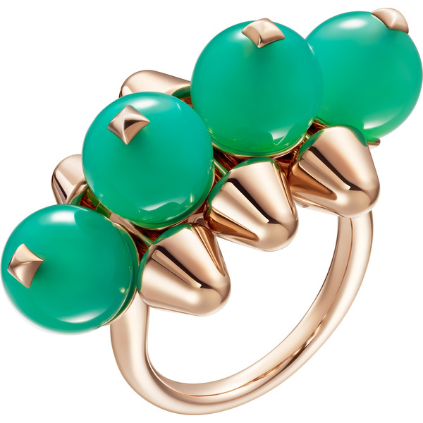 Кольцо Clash de Cartier, хризопраз, модель XL