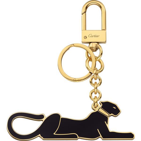 Брелок для ключей Diabolo de Cartier, мотив "пантера"