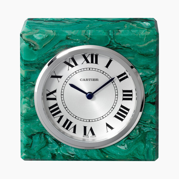 Настольные часы категории Exceptional, серпентин