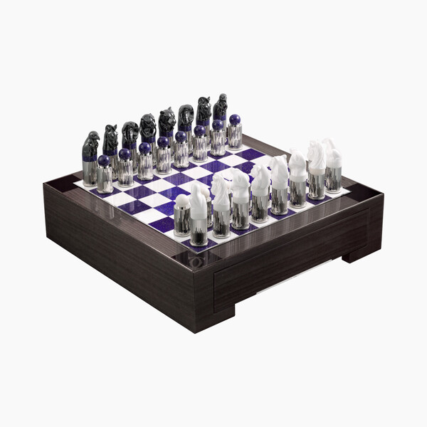 Набор для игры в шахматы Ménagerie de Cartier категории Exceptional, мотив ««драгоценный бестиарий»