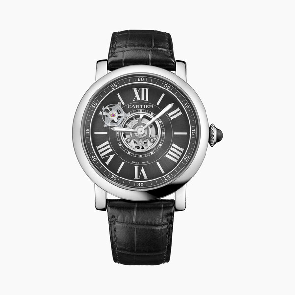 Часы Rotonde de Cartier Astrotourbillon Carbon Crystal