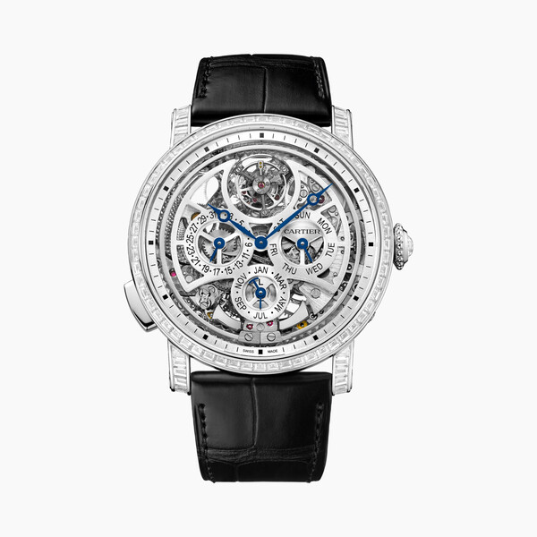 Часы Rotonde de Cartier Grande Complication, скелетон