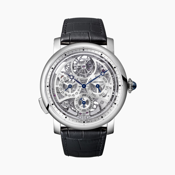 Часы Rotonde de Cartier Grande Complication, скелетон