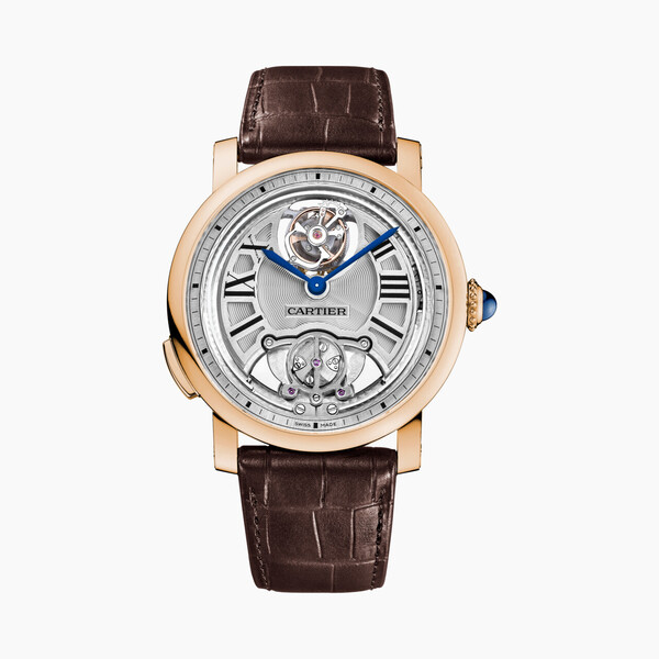 Часы Rotonde de Cartier, минутный репетир, парящий турбийон