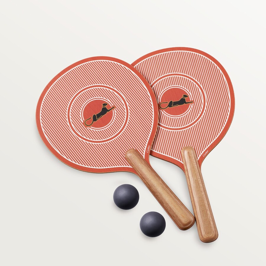 Набор из 2 ракеток для пляжного тенниса Cartier Characters