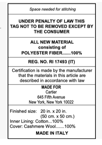 Law Label