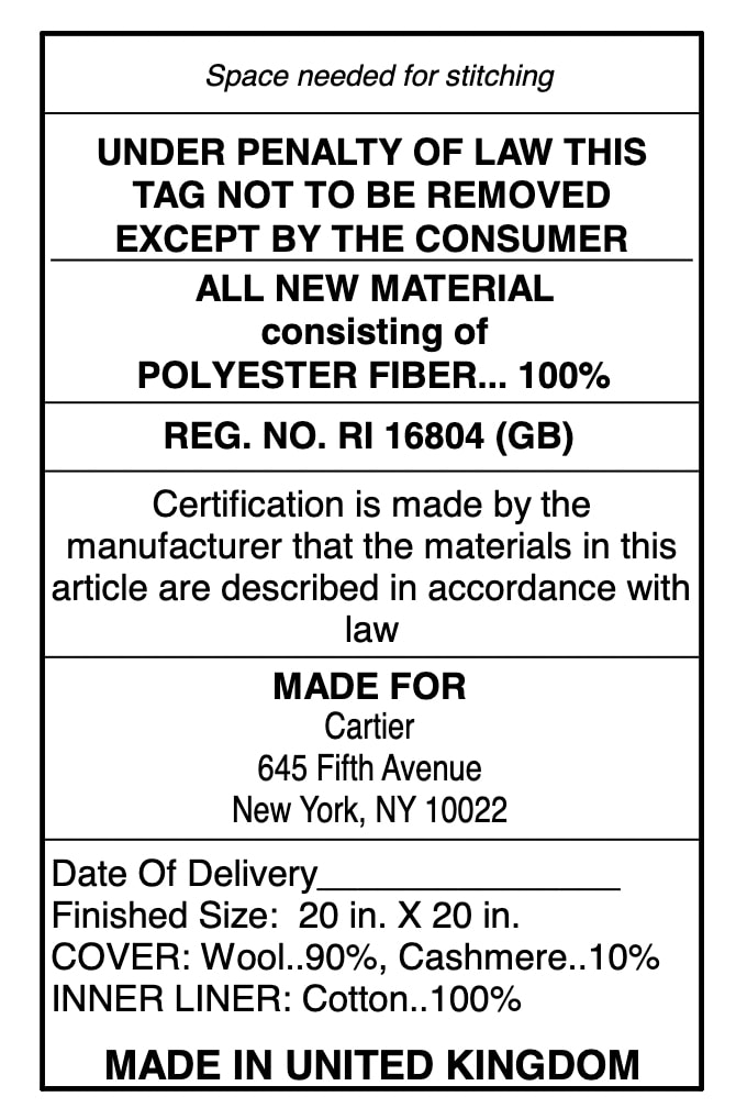 Law Label