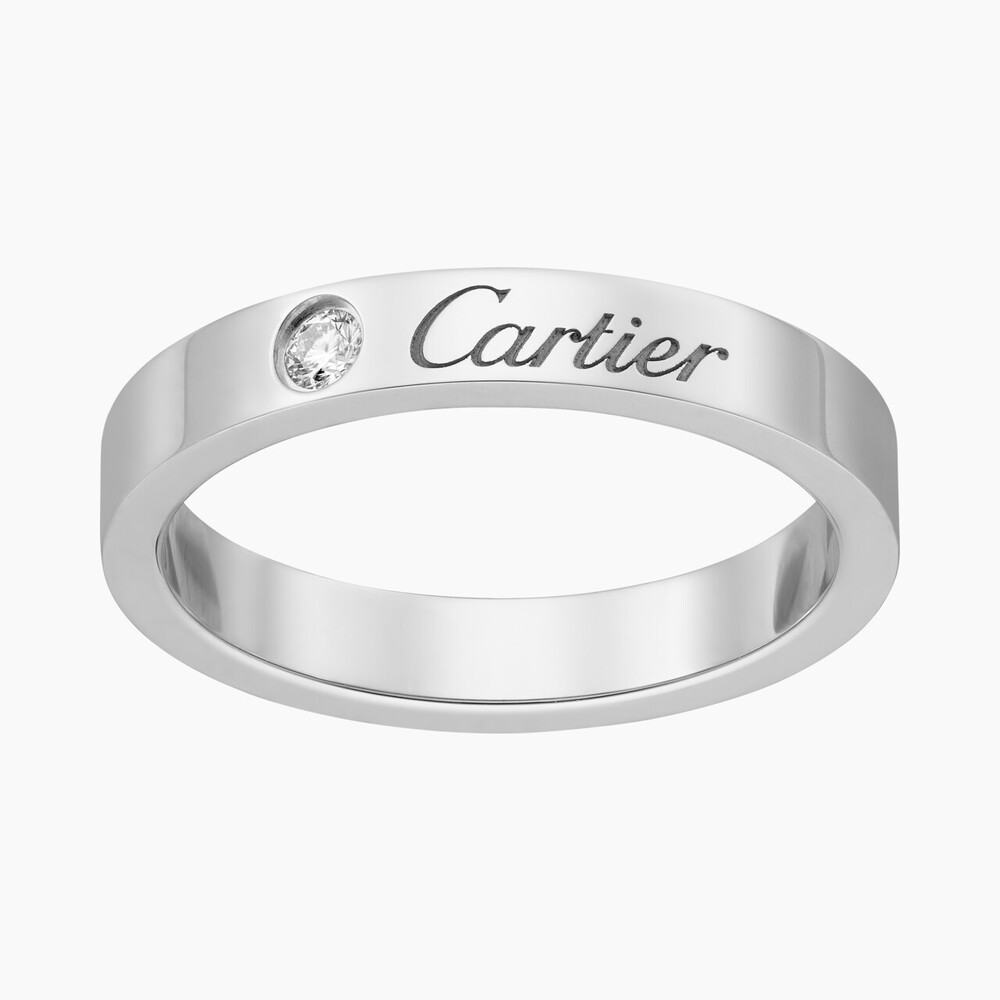 Обручальное кольцо C de Cartier