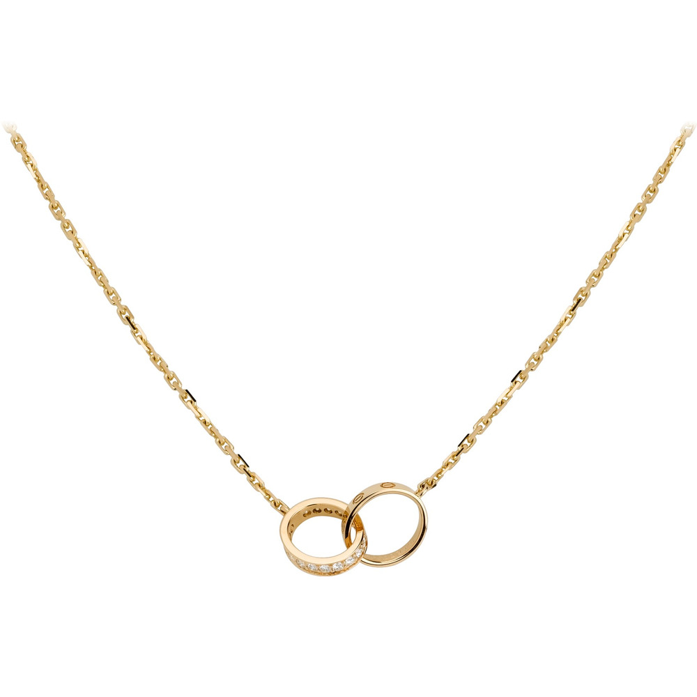 Колье LOVE, бриллианты