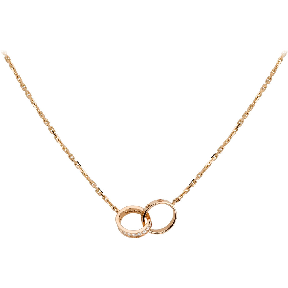 Колье LOVE, бриллианты