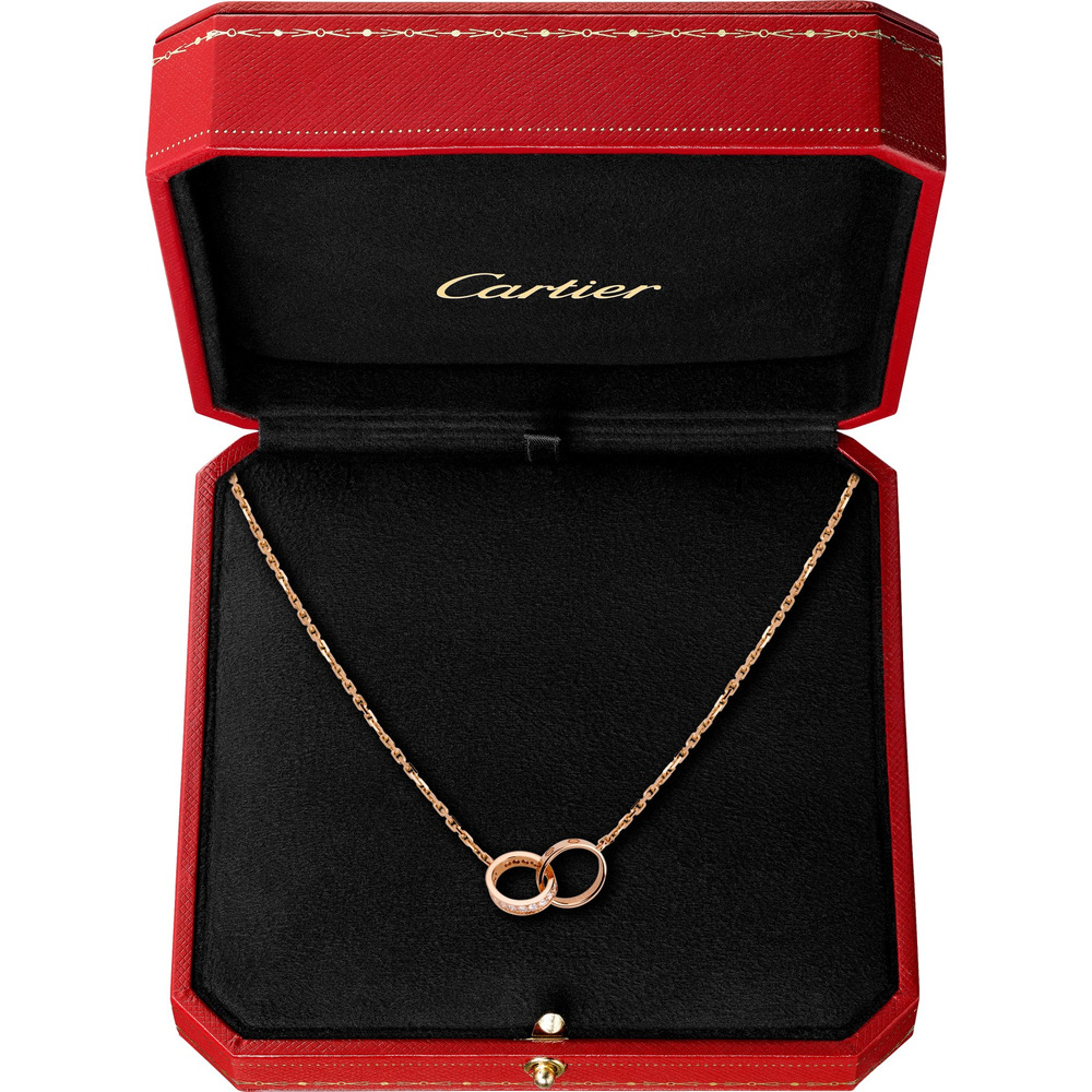 Колье LOVE, бриллианты