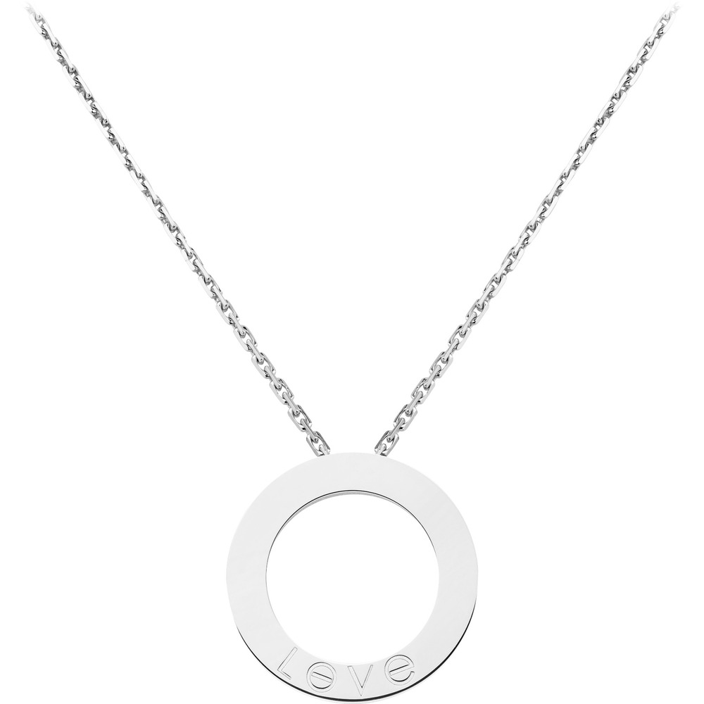 Колье LOVE, 6 бриллиантов