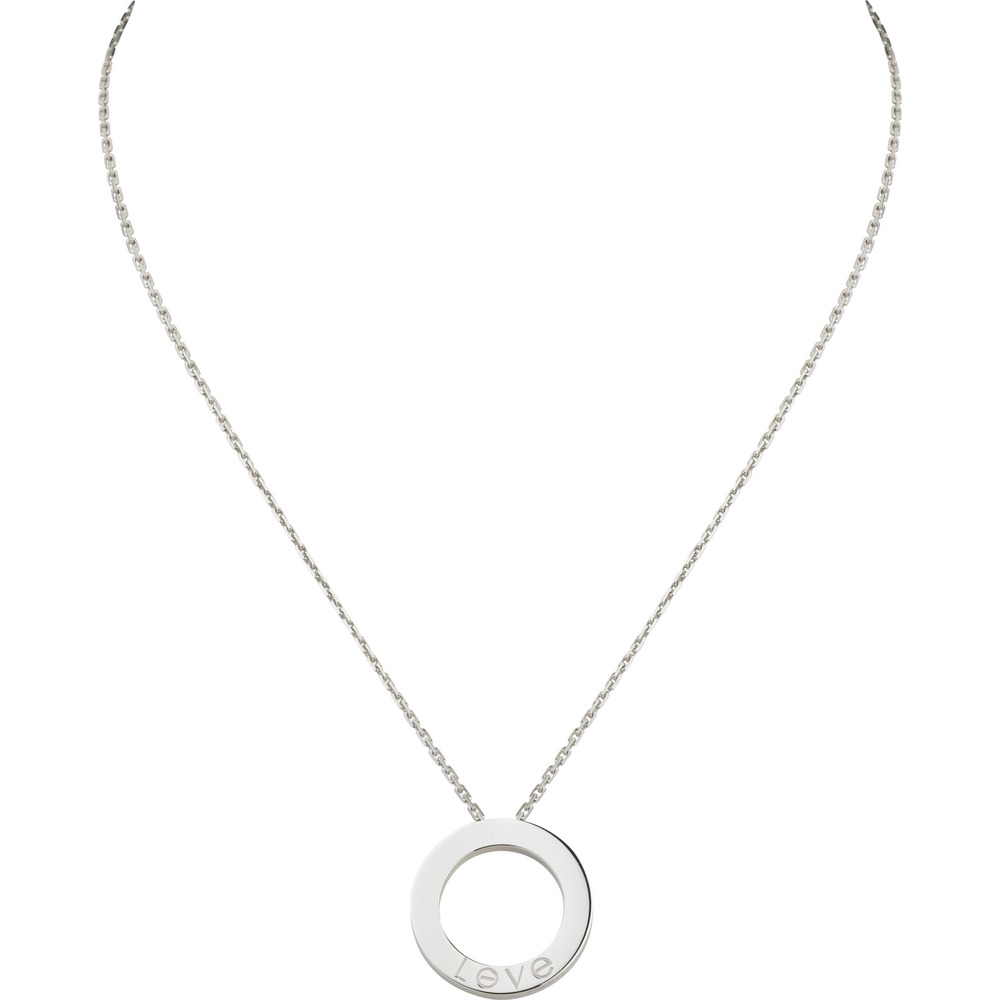 Колье LOVE, 6 бриллиантов