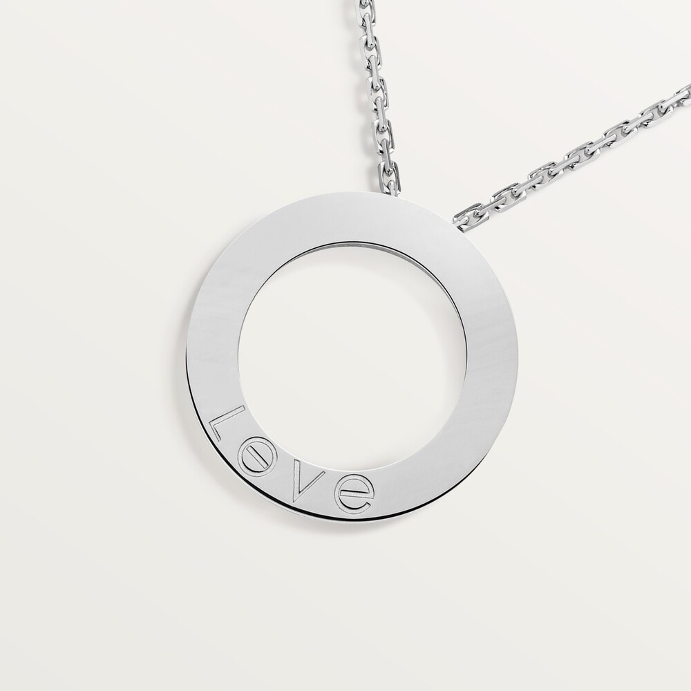 Колье LOVE, 6 бриллиантов