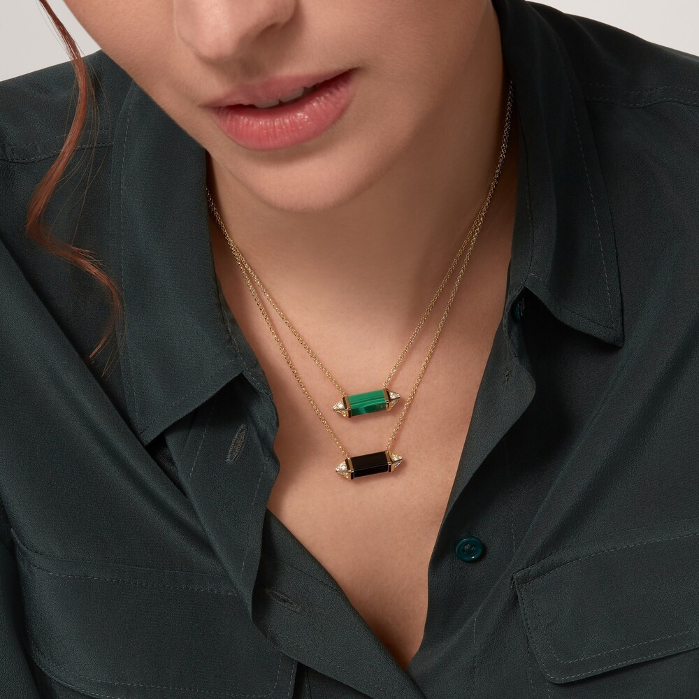 Колье Les Berlingots de Cartier, модель среднего размера