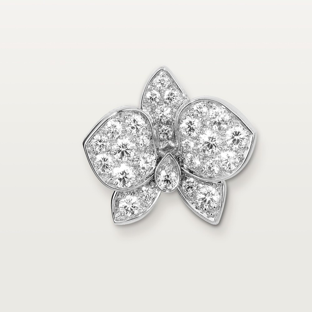 Серьги Caresse d'Orchidées par Cartier
