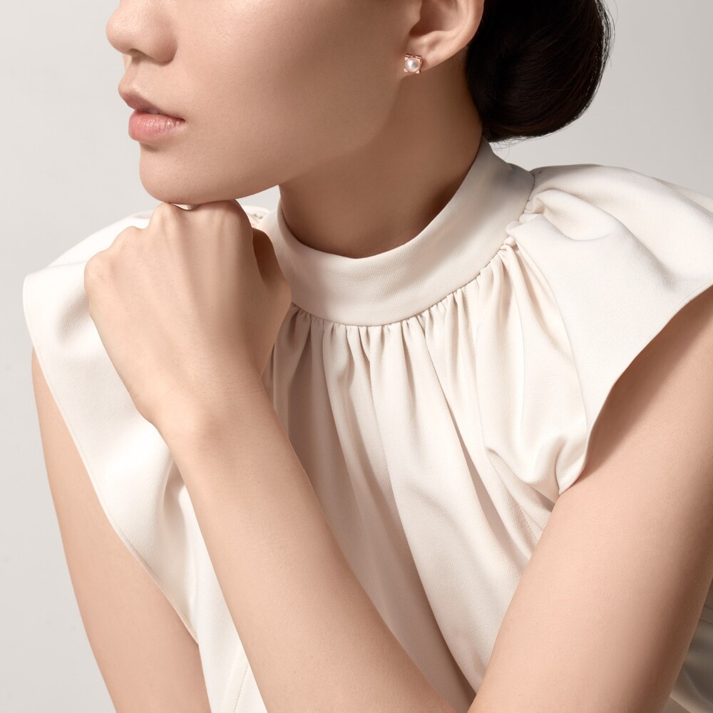 Серьги C de Cartier