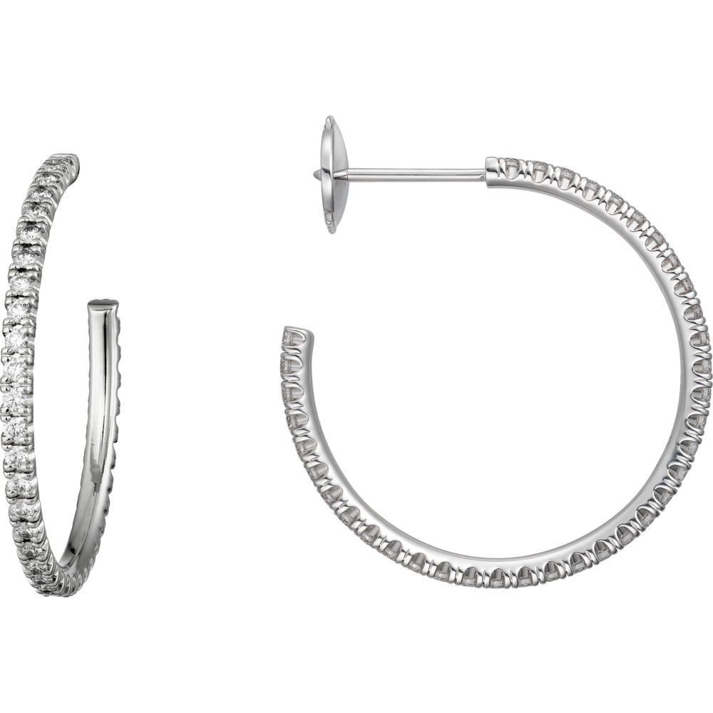 Серьги Etincelle de Cartier, модель среднего размера