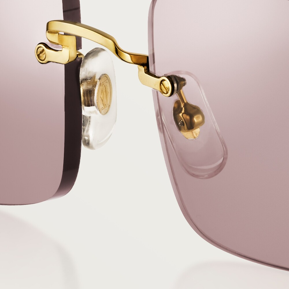 Солнцезащитные очки Signature C de Cartier в драгоценной оправе