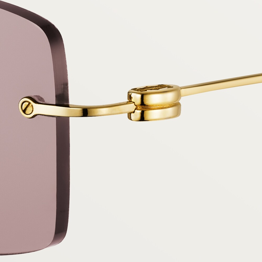 Солнцезащитные очки Signature C de Cartier в драгоценной оправе