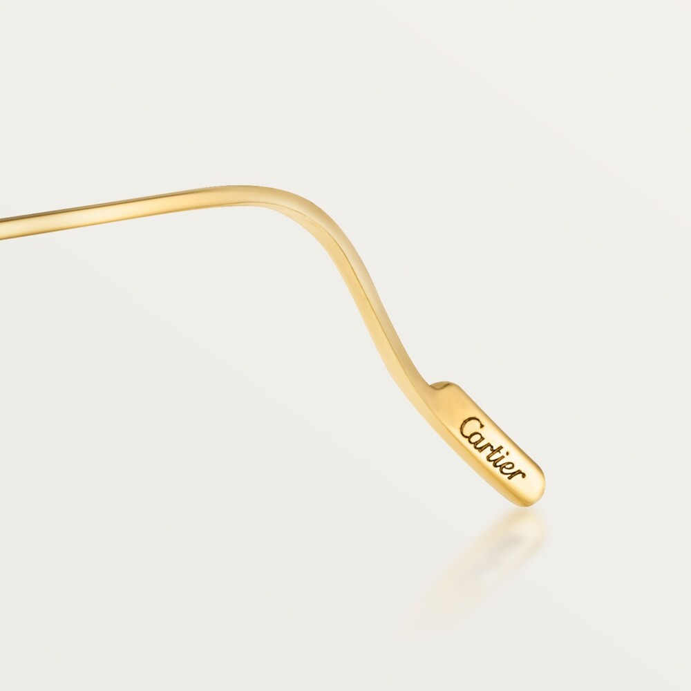 Солнцезащитные очки Signature C de Cartier в драгоценной оправе