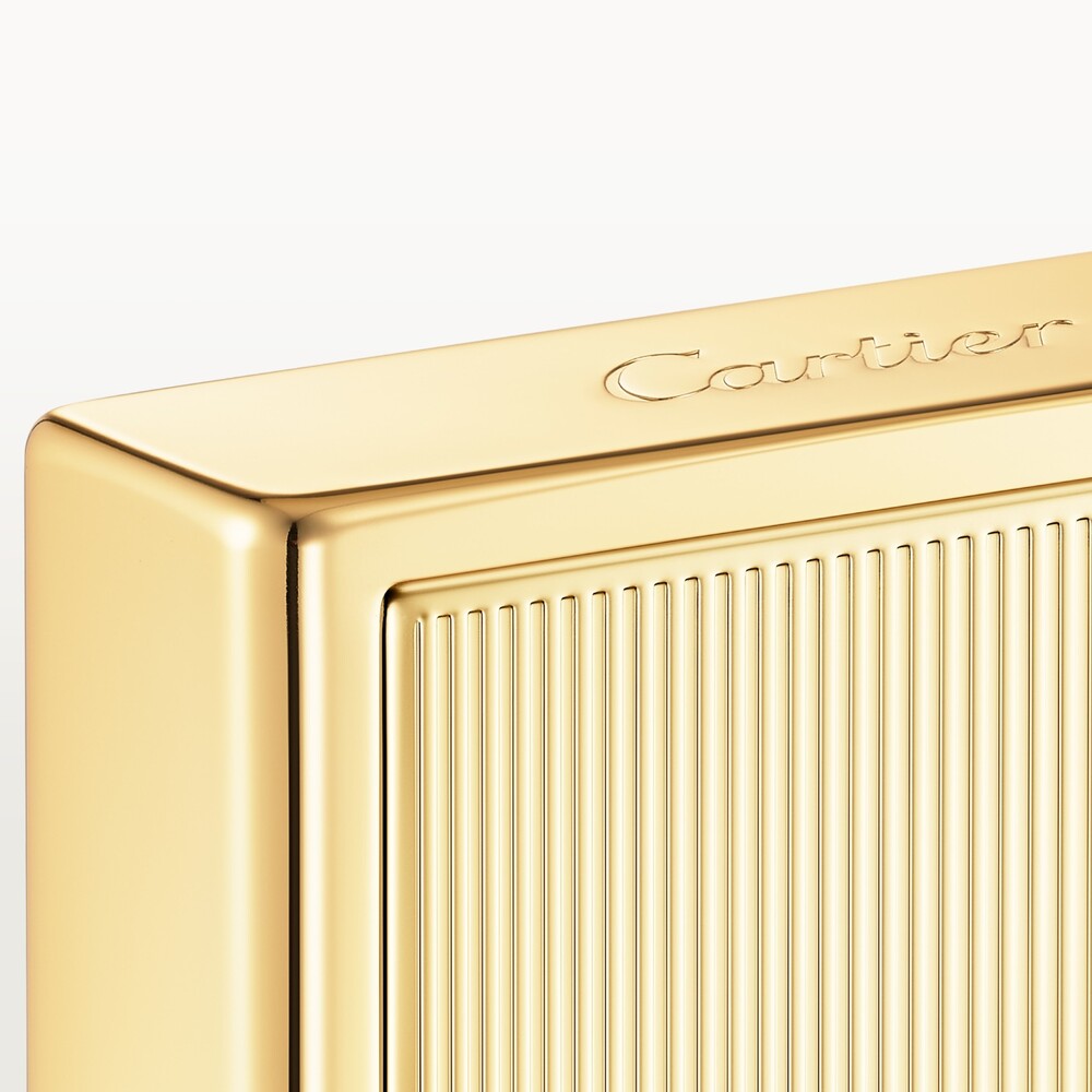 Les Nécessaires à Parfum Cartier - Футляр для аромата золотистого цвета