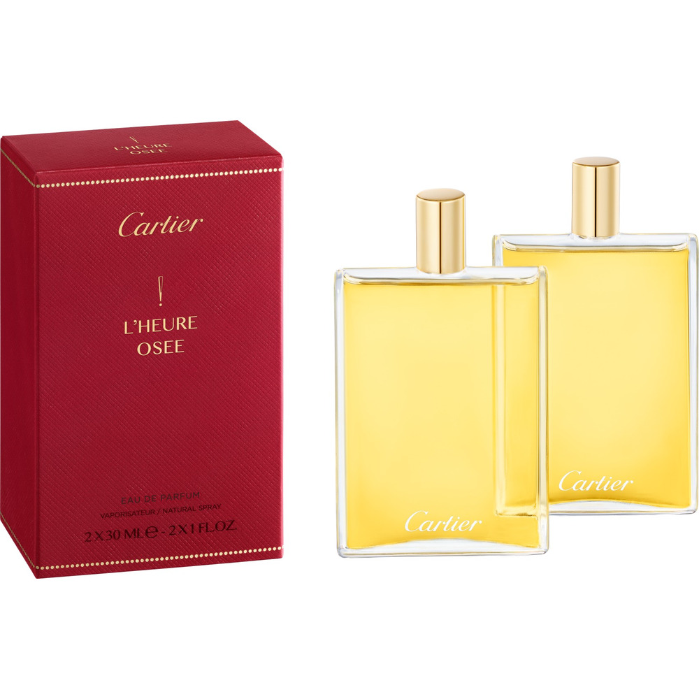 Les Nécessaires à Parfum Cartier - парфюмерная вода L'Heure Osée, набор флаконов 2 x 30 мл