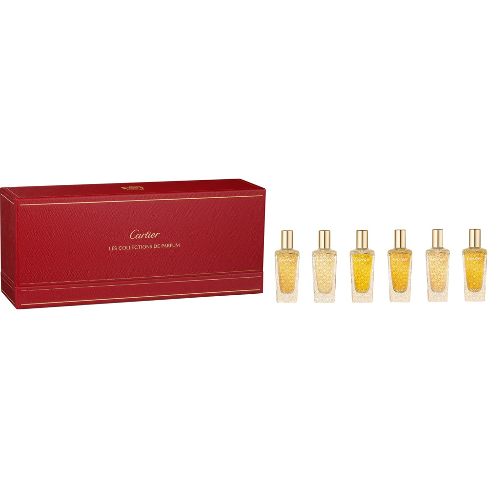 Подарочный набор Les Heures Voyageuses 6 x 15 мл: Oud Radieux, Oud & Musc, Oud & Pink, Oud & Ambre, Oud & Santal, Oud & Oud