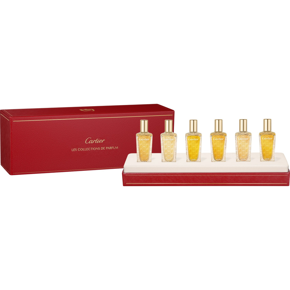 Подарочный набор Les Heures Voyageuses 6 x 15 мл: Oud Radieux, Oud & Musc, Oud & Pink, Oud & Ambre, Oud & Santal, Oud & Oud