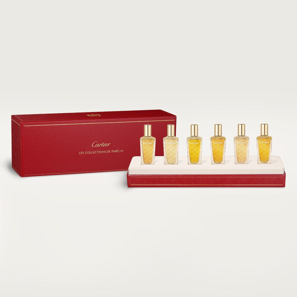 Подарочный набор Les Heures Voyageuses 6 x 15 мл: Oud Radieux, Oud & Musc, Oud & Pink, Oud & Ambre, Oud & Santal, Oud & Oud
