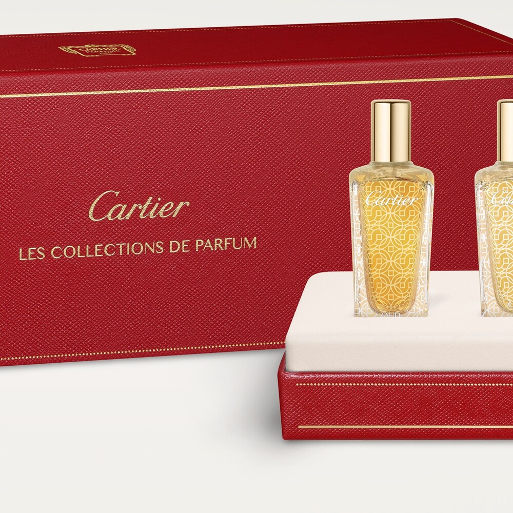 Подарочный набор Les Heures Voyageuses 6 x 15 мл: Oud Radieux, Oud & Musc, Oud & Pink, Oud & Ambre, Oud & Santal, Oud & Oud