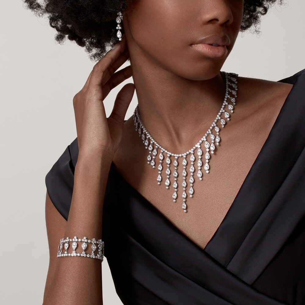 Серьги Pluie de Cartier