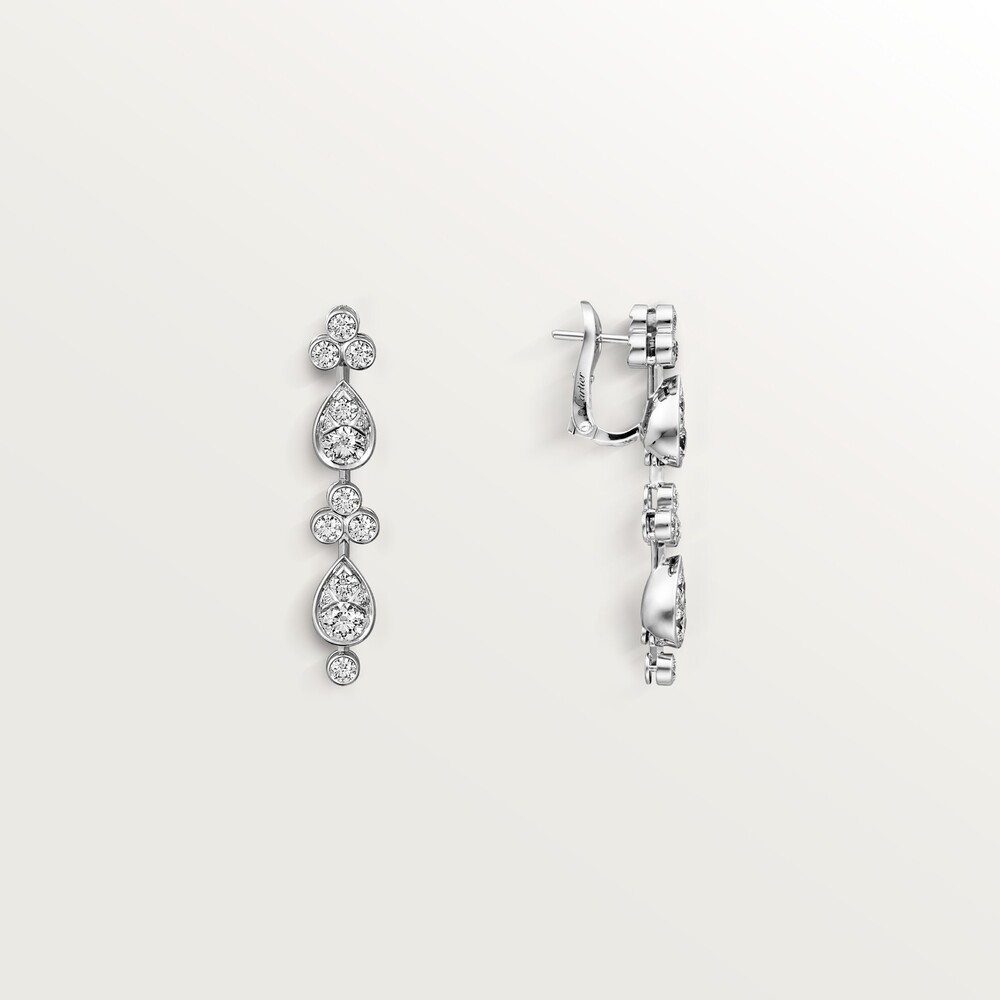 Серьги Pluie de Cartier