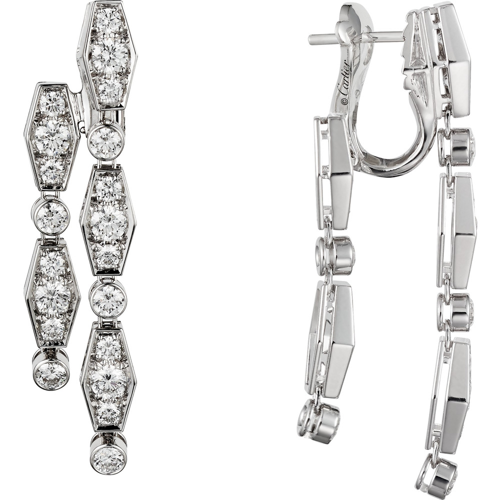 Серьги Pluie de Cartier