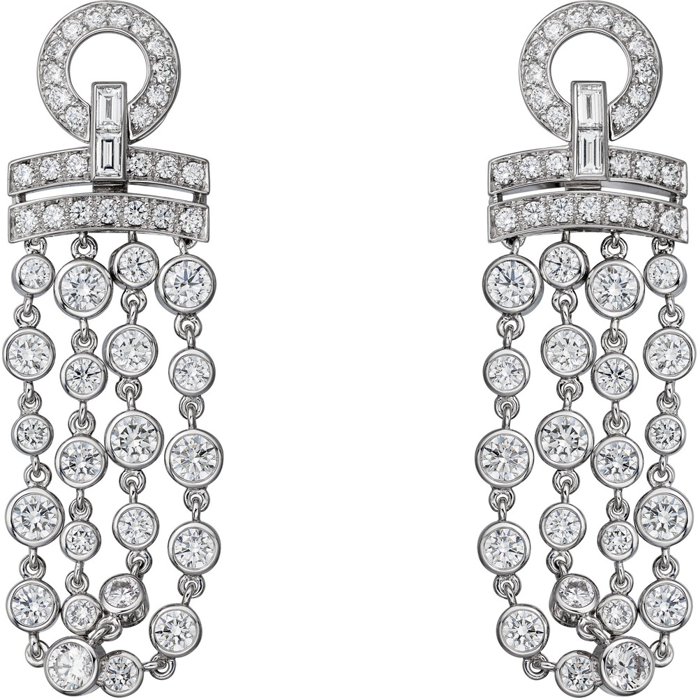 Серьги Pluie de Cartier