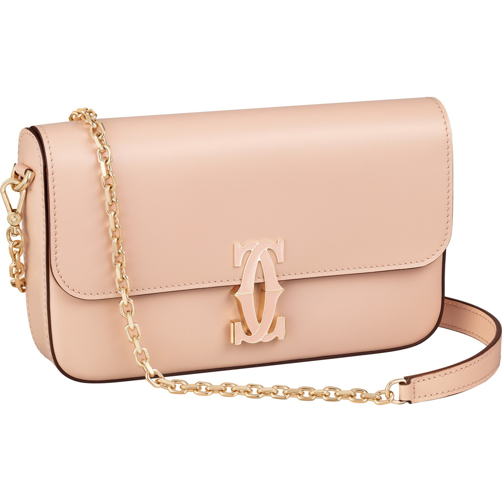 Сумка на цепочке, модель "мини", Double C de Cartier